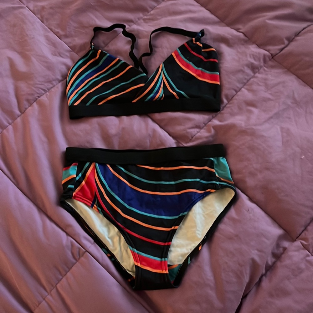 Casual strappy lingerie set